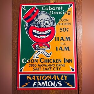 Chicken Advertising Sign